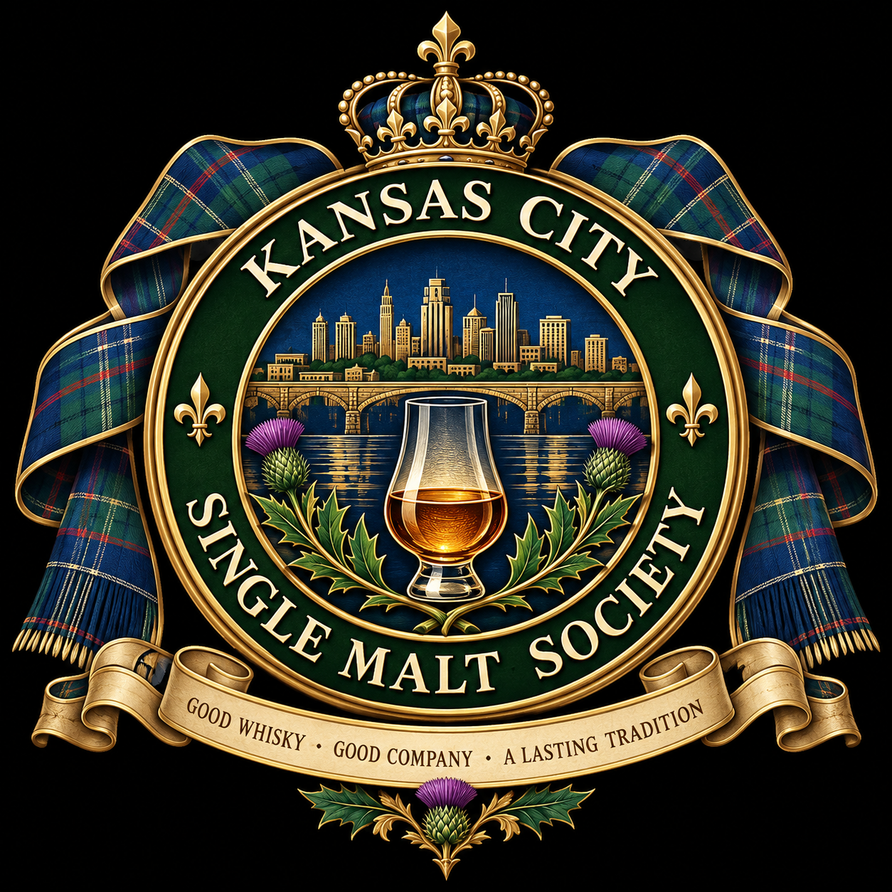 Kansas City Single Malt Society crest